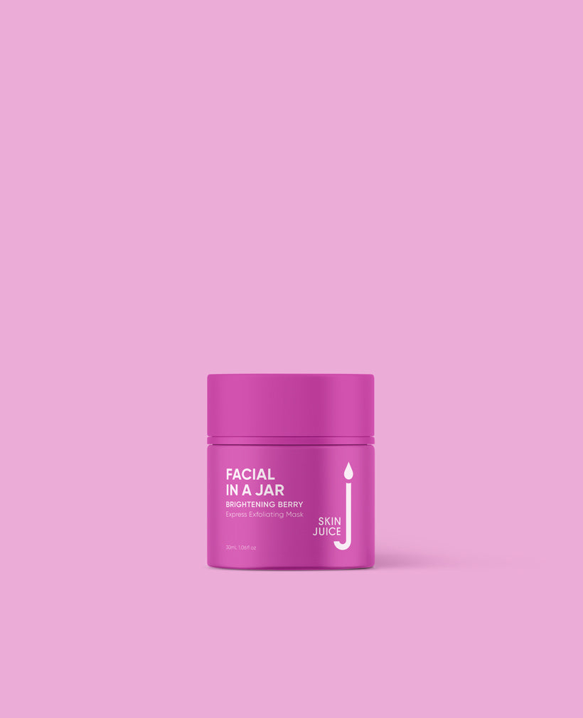 Facial In A Jar - Brightening Berry Express Exfoliating Mask