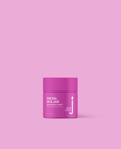 Facial In A Jar - Brightening Berry Express Exfoliating Mask