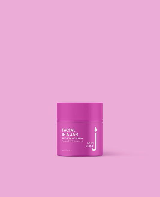 Facial In A Jar - Brightening Berry Express Exfoliating Mask